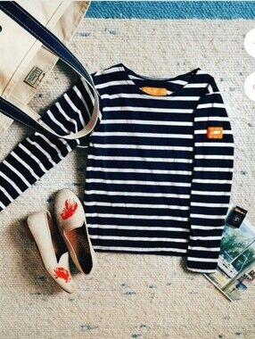 Peter Beaton 2026 Collection Sailors Striped Shirt.